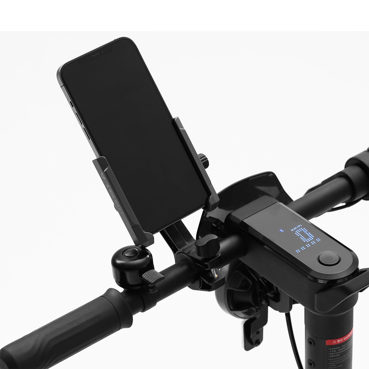 NIU 360 Degree Rotation Phone Mount Cell Phone Clip for KQi3 Electric Scooter