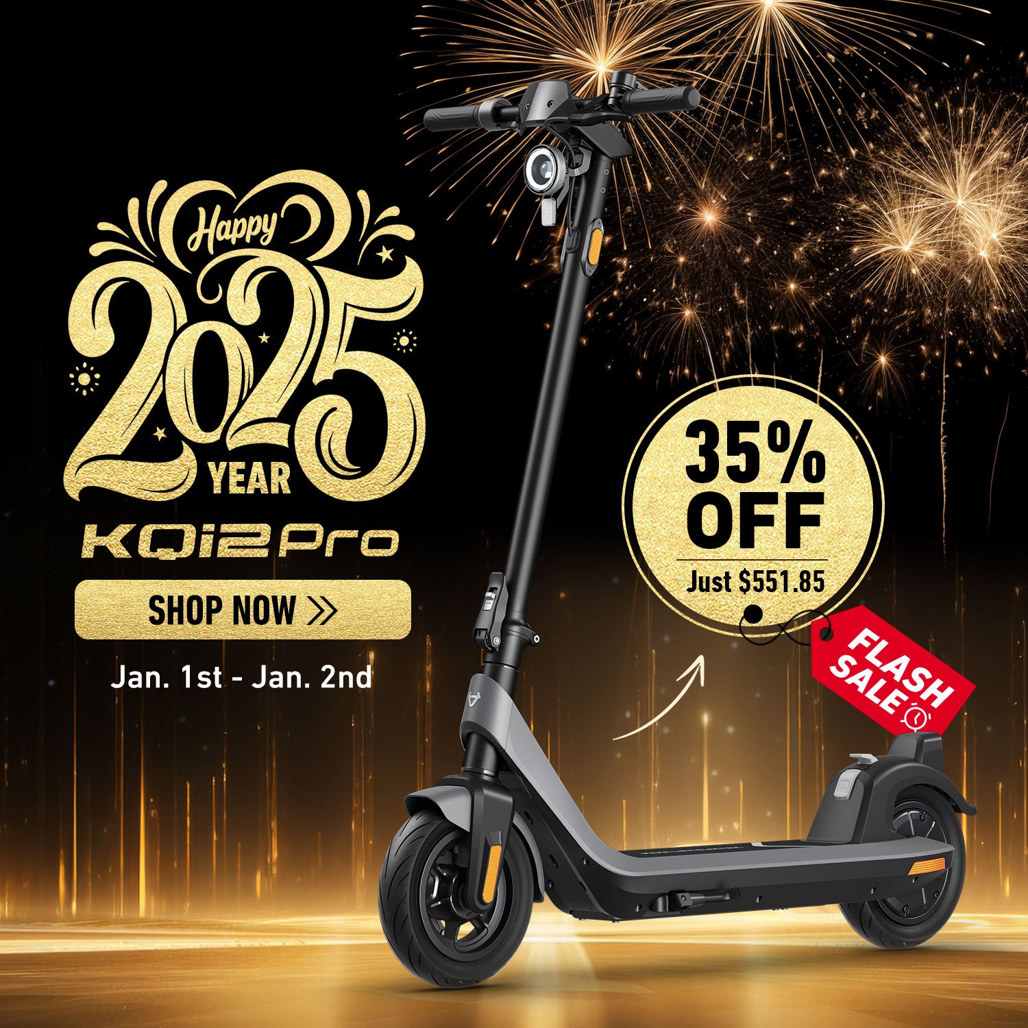 NIU KQi2 Pro Electric Kick Scooter